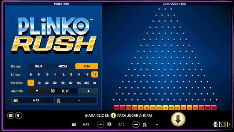 Plinko mobile e desktop
